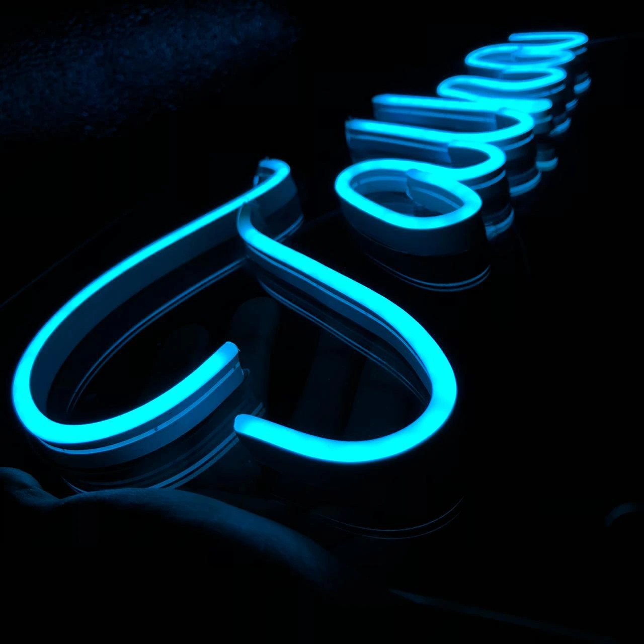 Personalized 12×12 LED Neon Sign - Image 2