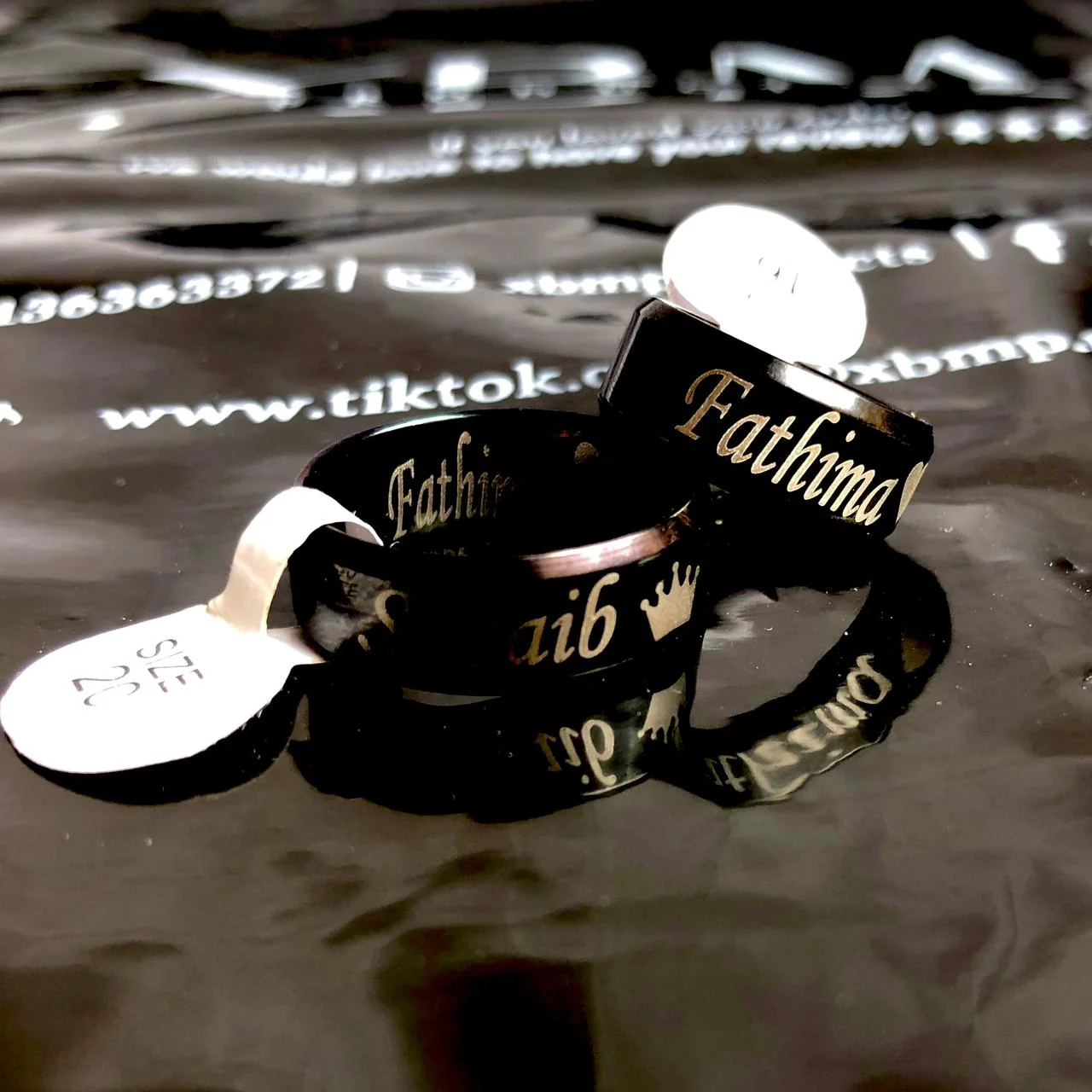Engraved Couple Rings - Image 2