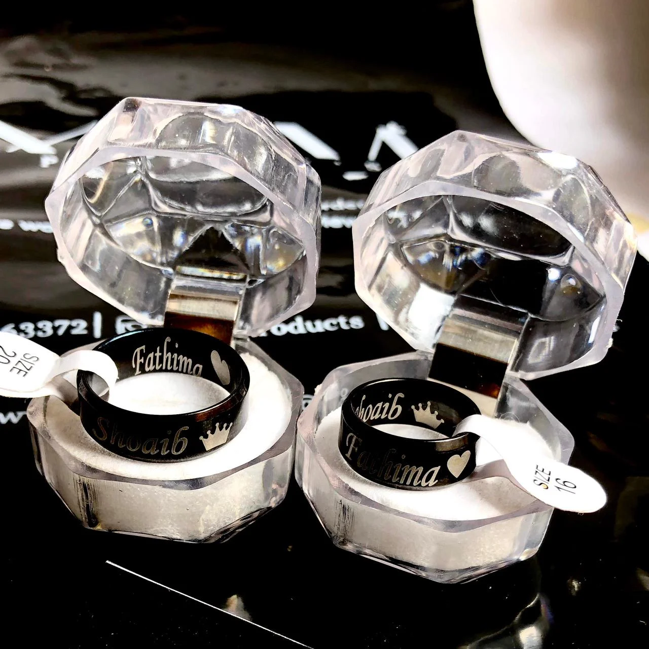 Engraved Couple Rings - Image 3
