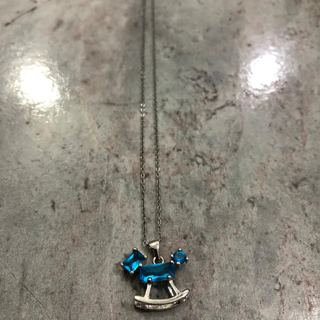 18KGP Horse pendant - Image 7