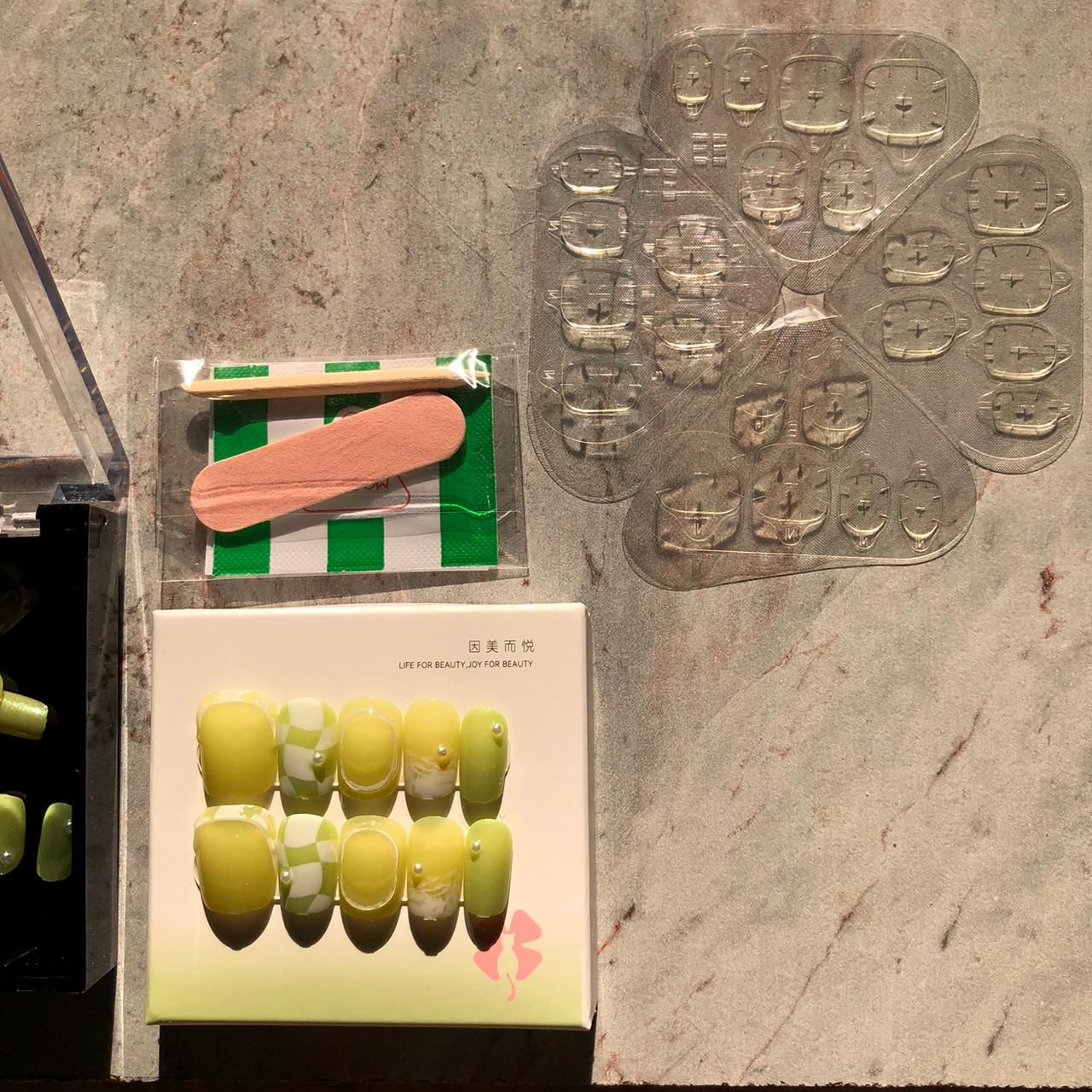 Imported Korean Nails with Proper Kit - Image 2
