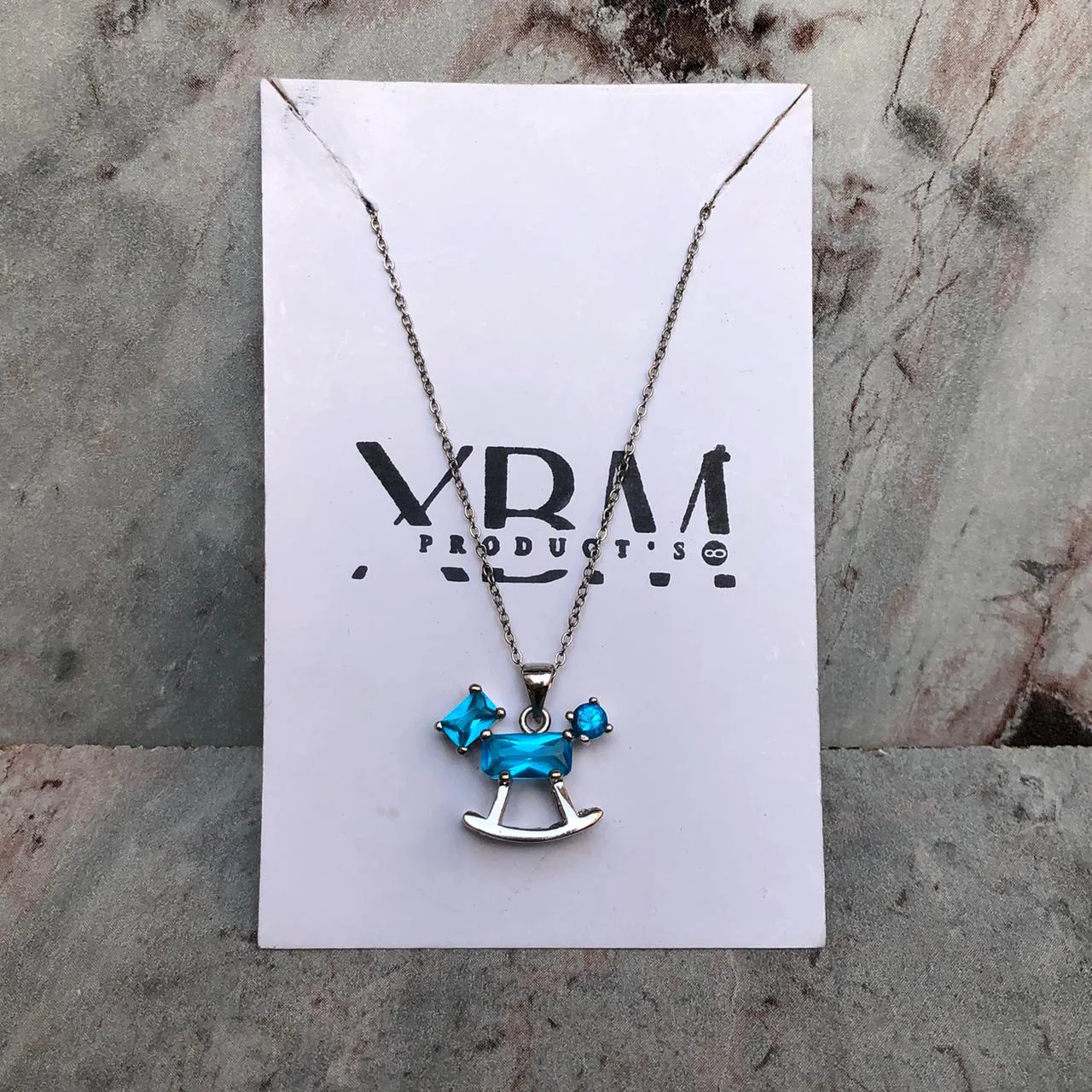 18KGP Horse pendant - Image 5