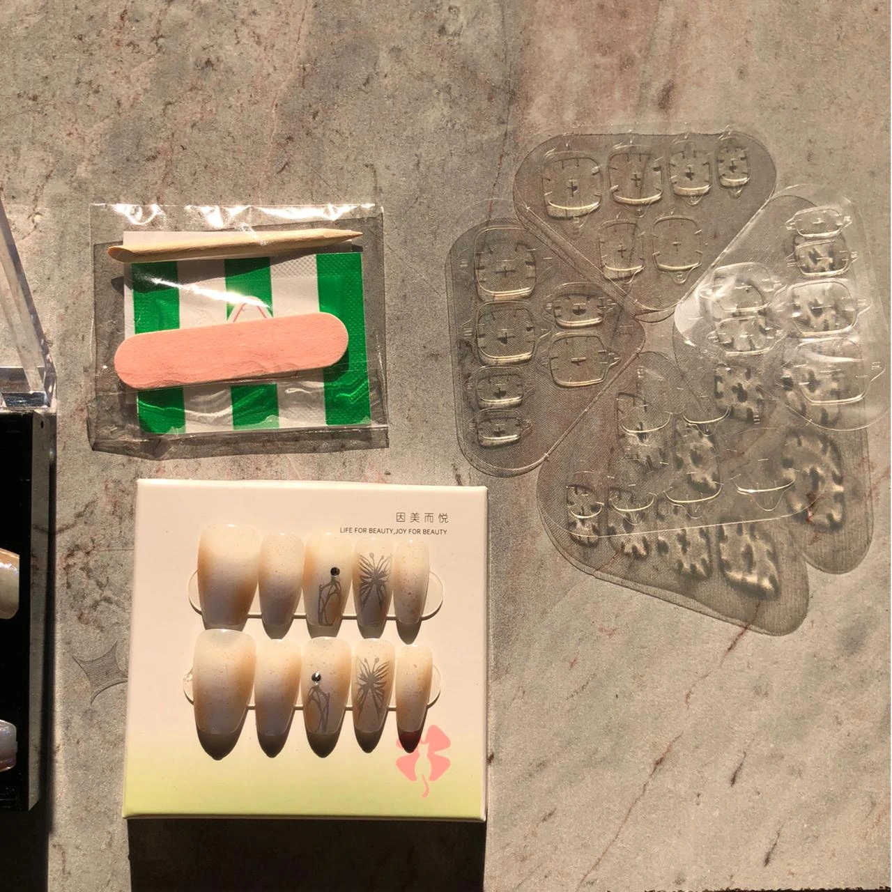 Imported Korean Nails with Proper Kit - Image 2